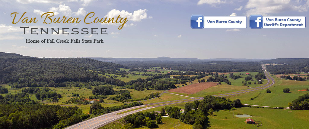 Van Buren County, TN Banner with Logo